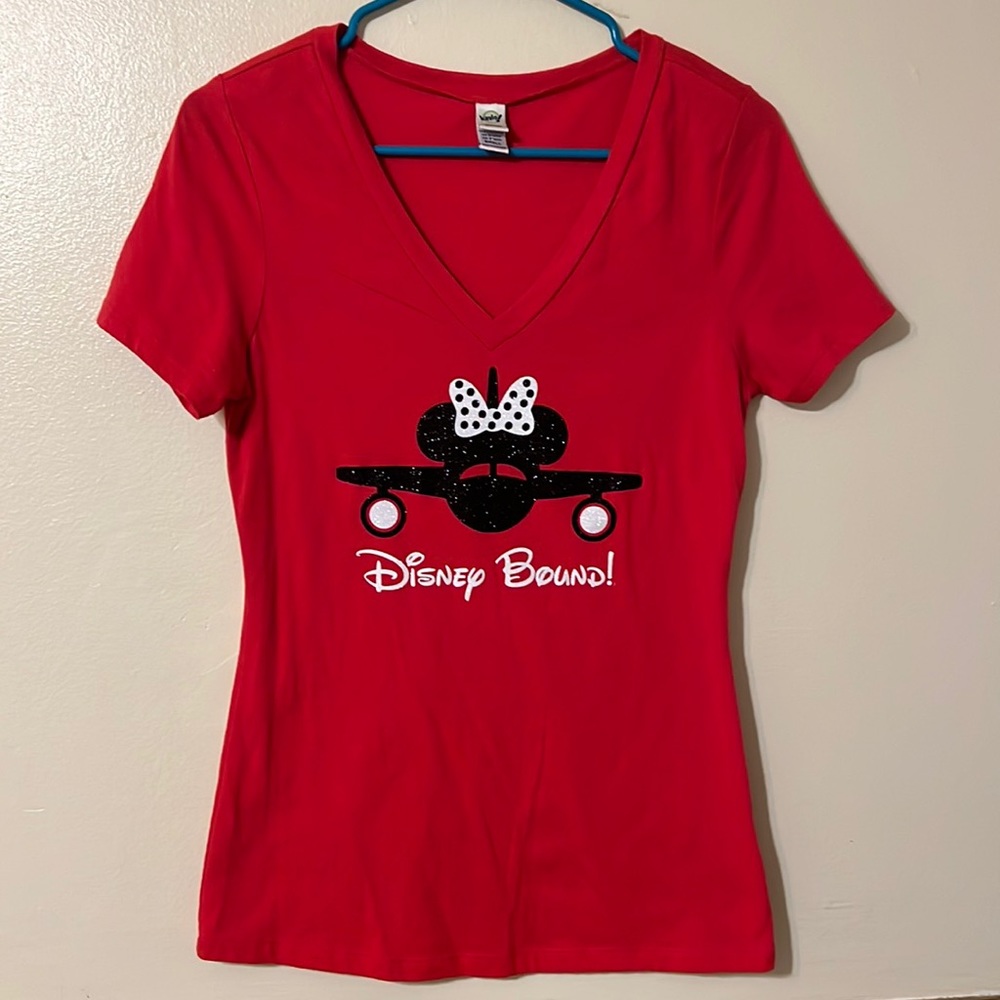 Kavio! Disney Bound Design Logo Short Sleeve Tee Woman Size Small